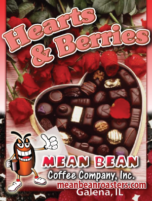 Hearts and Berries Flavored Coffee